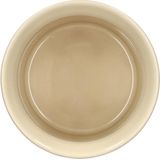 Le Creuset Voorraadpot van aardewerk met houten deksel, aardewerk, 1,1 liter, 14 cm, Ebbenzwart