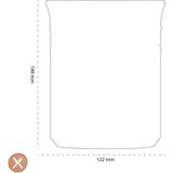 Le Creuset Voorraadpot van aardewerk met houten deksel, aardewerk, 1,1 liter, 14 cm, Ebbenzwart