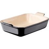 Le Creuset - Ovenschaal - Ebbenzwart - Rechthoek - 26 x 19 cm