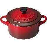 Le Creuset - Mini Stoofpannetje - Kersenrood - 10 cm