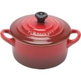 Le Creuset - Mini Stoofpannetje - Kersenrood - 10 cm