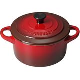 Le Creuset - Mini Stoofpannetje - Kersenrood - 10 cm