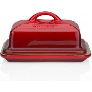 LE CREUSET Aardewerk Botervloot Kersenrood
