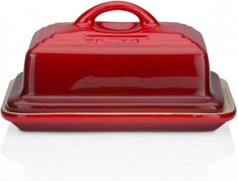 Le Creuset - Botervloot - Kersenrood - 17 cm