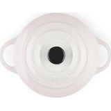 LE CREUSET - Aardewerk - Mini braadpan 10cm 0,25l Shell Pink