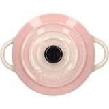 LE CREUSET - Aardewerk - Mini braadpan 10cm 0,25l Shell Pink