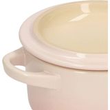 LE CREUSET - Aardewerk - Mini braadpan 10cm 0,25l Shell Pink