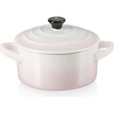 LE CREUSET - Aardewerk - Mini braadpan 10cm 0,25l Shell Pink