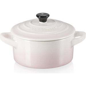 LE CREUSET - Aardewerk - Mini braadpan 10cm 0,25l Shell Pink
