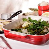 Le Creuset - Ovenschalen Set van 3 - Kersenrood - 18/25/32cm