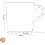 Le Creuset Koffiekopje Garnet