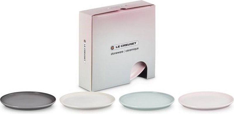 Le Creuset Coupe Ontbijtborden 22cm Set van 4