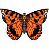 BBIZZ Vlieger vlinder - oranje - B71 cm - nylon