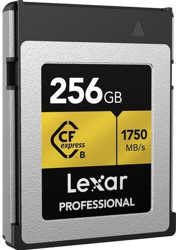 Lexar - Professioneel - Geheugenkaart - Goud - 256 GB - CFexpress type B