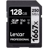 Lexar SDXC Professional UHS-II 1667x 128GB V60