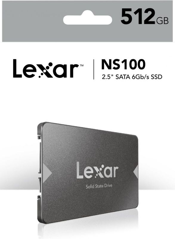Lexar NS100 SSD 512GB - SATA III - 2.5 inch