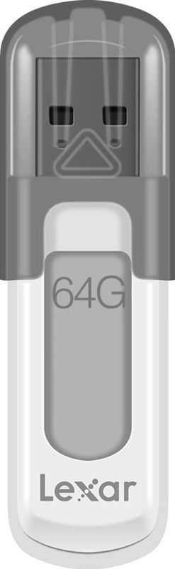 Lexar - JumpDrive V100 - USB-stick - Grijs - 64 GB