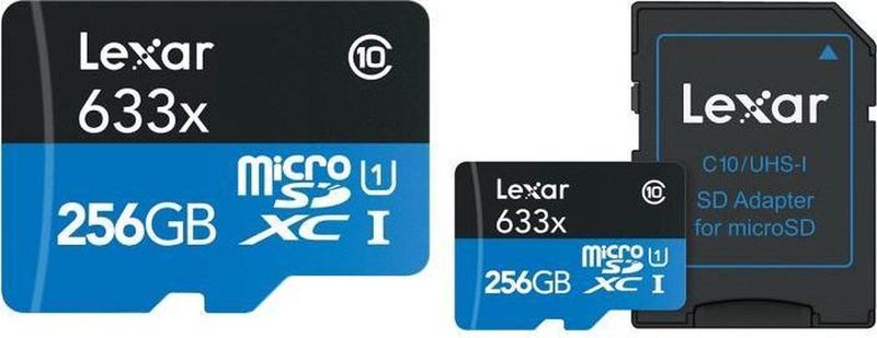 Lexar microSDHC HP UHS-I 633x 256GB