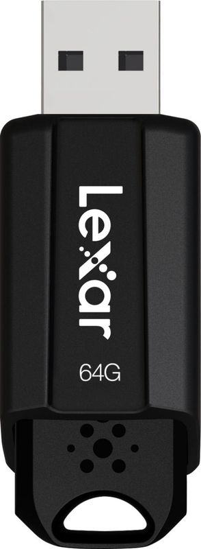 Lexar - JumpDrive S80 - USB-stick - Zwart - 64 GB - USB 3.1 - 256-bits AES Versleuteling