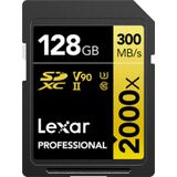 Lexar LSD2000128G-BNNNG Professional 2000X SD Card - 128GB EU