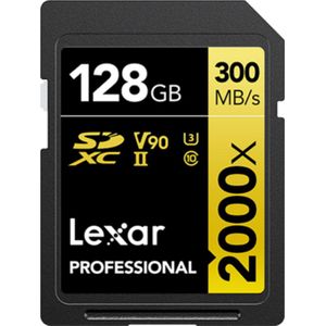 Lexar SDXC Professional 128GB UHS-II V90 2000x