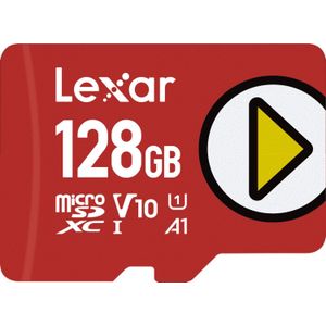 Lexar - microSDXC Kaart - 128GB - Rood - UHS-I U3 tot 150MB/s