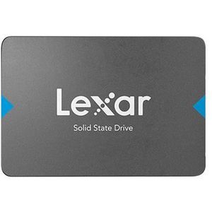 Lexar NQ100 2,5 Zoll SATA III (6 Gb/s) 480 GB SSD, bis zu 550 MB/s Lesen Solid-State-Laufwerk, Interne SSD für Laptop, Desktop-Computer/PC (LNQ100X480G-RNNNG), Grau