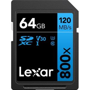 Lexar Karta SDXC - Karta pamięci 64 GB Class 10 V30 120MB/s