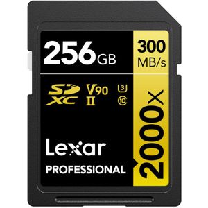Lexar Professional 2000x GOLD 256GB SDXC