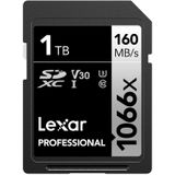 Lexar 1066x SDXC 1 TB, C10, U3, V30 Professional