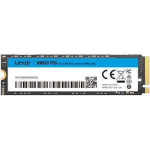 Lexar - NM610 Pro - SSD - 1000 GB - M.2 2280 - PCIe Gen3x4 NVMe