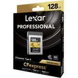 Lexar - CFexpress PRO Type B Gold Series - Geheugenkaart - 128GB