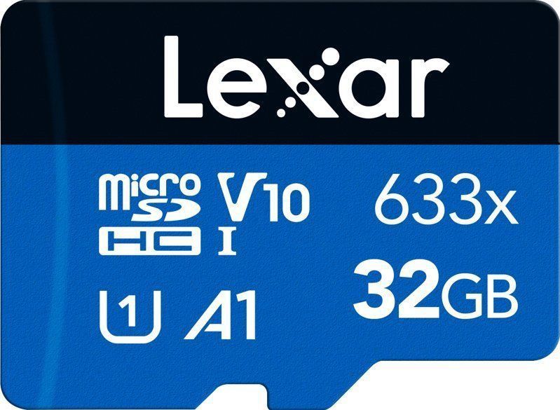 Lexar MicroSDHC 32GB Class 10 - UHS-I - 95MB/s