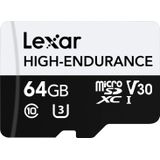 Lexar - High-Endurance Geheugenkaart - 64GB - microSDXC - UHS-I