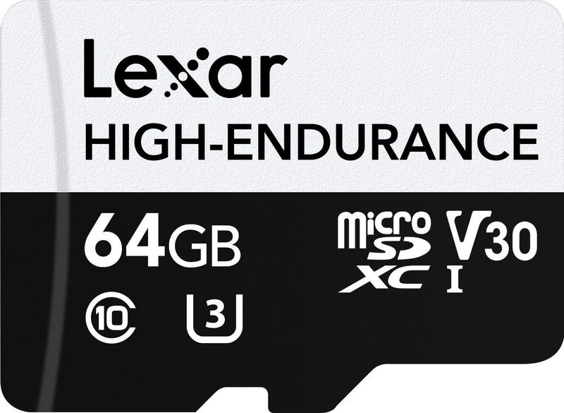 Lexar - High-Endurance Geheugenkaart - 64GB - microSDXC - UHS-I