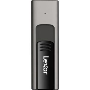 Lexar JumpDrive M900 USB 3.1 (256 GB, USB A), USB-stick, Grijs, Zwart