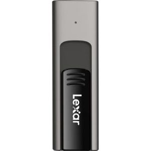 Lexar - JumpDrive M900 - USB-stick - Zwart, Grijs - 256 GB, USB 3.1, Overdrachtssnelheden tot 400 MB/s