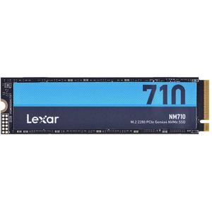 Lexar SSD M.2 Lexar 500GB NM710 PCIe Gen4x4 NVMe (500 GB, M.2 2280), SSD