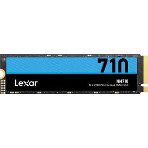 Lexar NM710 Interne SSD - PCIe 4.0 - NVMe M.2 - 1TB - Zwart