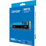 Lexar NM710 - Interne SSD - PCIe 4.0 - 2 TB - NVMe M.2