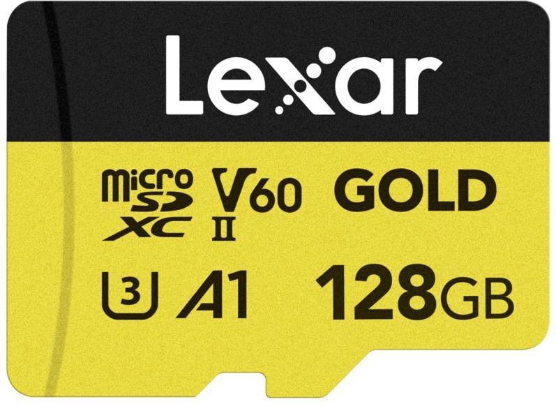 Lexar - Professional Gold - microSDXC UHS-II - 256GB - Zwart