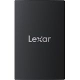 Lexar - SL500 - Portable SSD - Zwart - Aluminium