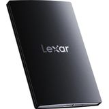 Lexar - SL500 - Portable SSD - Zwart - Aluminium - 2000MB/s Leessnelheid
