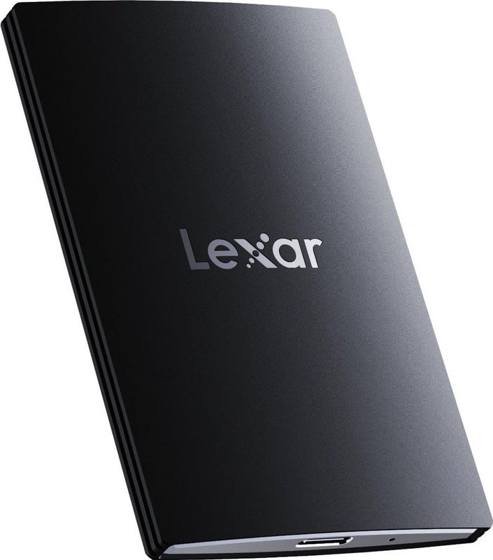 Lexar - SL500 - Portable SSD - Zwart - Aluminium - 2000MB/s Leessnelheid