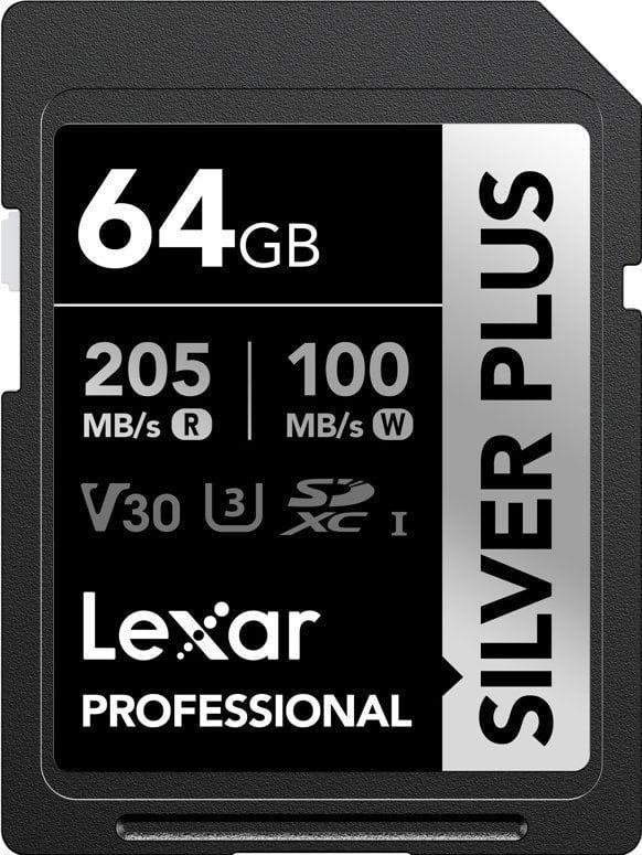 Lexar Professional SILVER PLUS 64 GB SDXC UHS-I Klasse 3