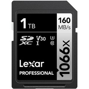 Lexar - Silver Plus - SD-kaart - 1TB - UHS-I V30 - R205/W150 MB/s