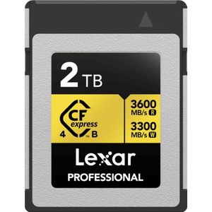 Lexar Professional GOLD 4.0 2TB CFexpress Type B