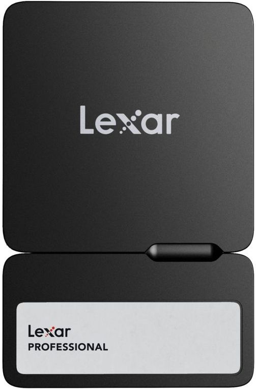 Lexar Professional Go draagbare SSD met HUB 2TB, ultra-compact, ondersteunt Apple ProRes, tot 1050MB/s lezen en 1000MB/s schrijven, USB 3.2 Gen 2, IP65 stof- en waterbestendig, voor iPhone 15/16,