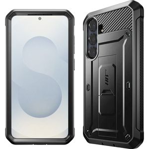 Samsung Galaxy S25 Supcase Unicorn Beetle Pro 2-Set Hybrid Hülle - Schwarz