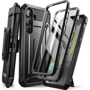 Samsung Galaxy S25+ Supcase Unicorn Beetle Pro 2-Set Hybrid Hülle - Schwarz